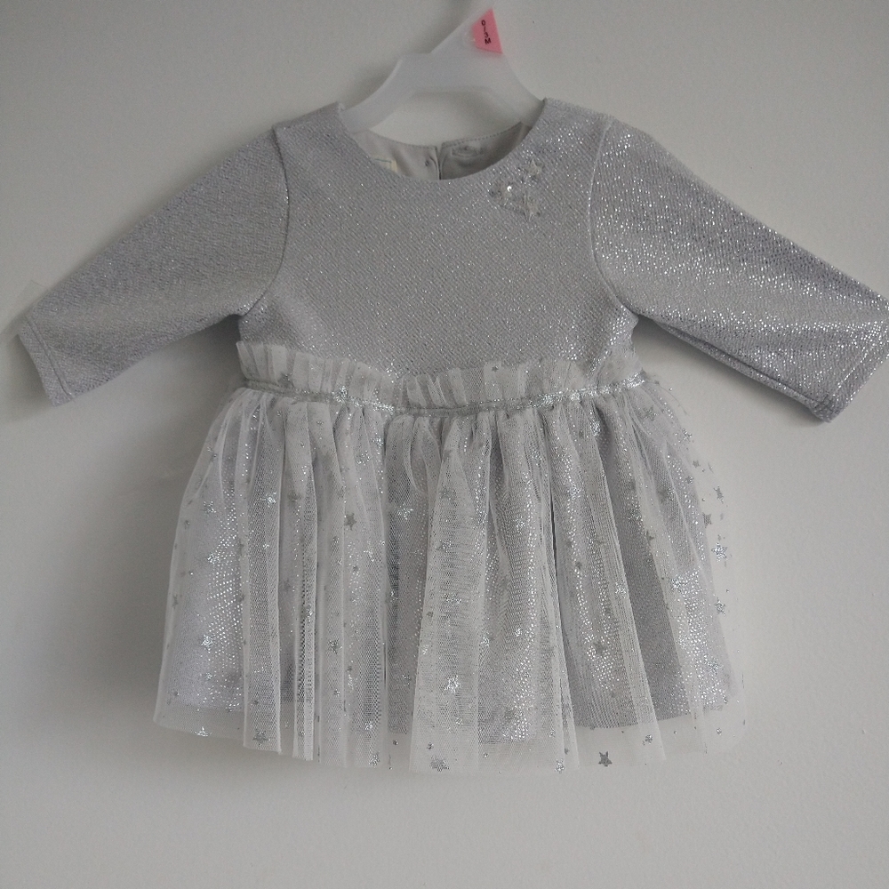 Marmellata silver dress size 18 months